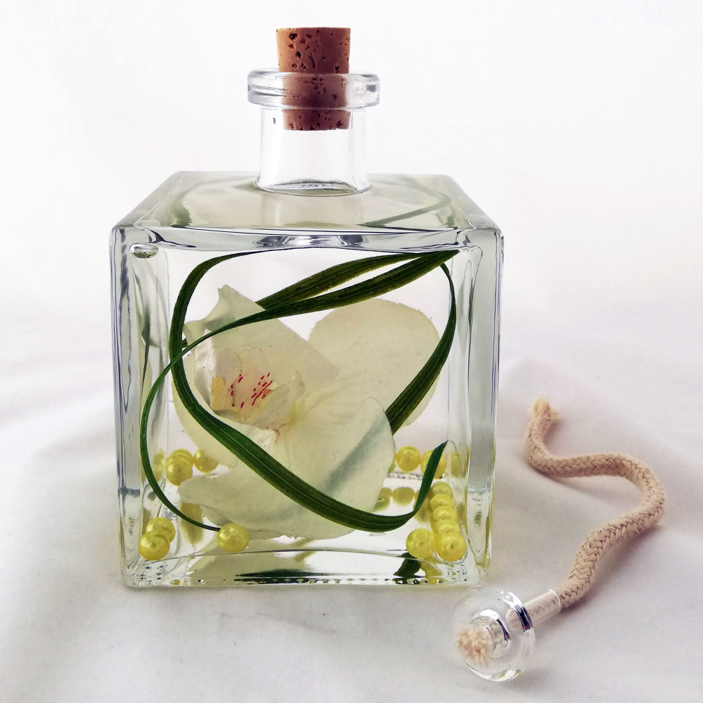 Olielamp Paradis met Bloem (500 ml)