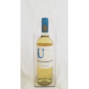 Wijnfles met Gepersonaliseerd Etiket - Voor de Liefste Mama