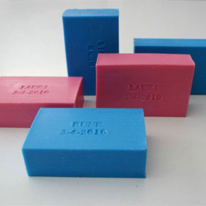 Dik blok - Bedrukbare Zeep met Naam