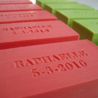 Retro - Bedrukbare Zeep met Naam