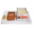 Happy Soaps Hand-en Voetencreme, MASSU Massagekaars en WALRA Gastendoekje